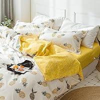 Algopix Similar Product 19 - Yellow Geometric Fitted Sheet Twin 100