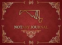 Algopix Similar Product 8 - Notary Journal Maryland Official