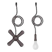 Algopix Similar Product 9 - Ceiling Fan Pull Chain 2 pieces 3mm