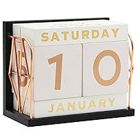Algopix Similar Product 1 - YOFIT Vintage Wooden Block Perpetual