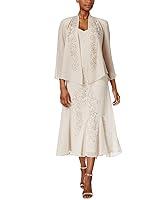 Algopix Similar Product 19 - RM Richards Womens Beaded Chiffon