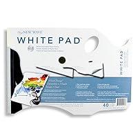 Algopix Similar Product 5 - New Wave White Pad  Hand Held Paper
