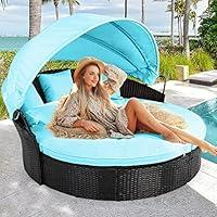 Algopix Similar Product 4 - YITAHOME Outdoor Furniture Patio Round