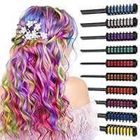 Algopix Similar Product 19 - Hair Chalk Combs Assorted Colors set
