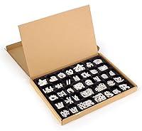 Algopix Similar Product 12 - Letter Set 112 High White Plastic
