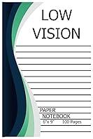 Algopix Similar Product 20 - LOW VISION PAPER NOTEBOOK Bold Lines