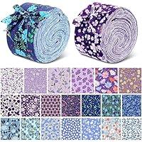 Algopix Similar Product 13 - 80 Pcs Cotton Fabric Roll up Fabric