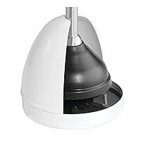 Algopix Similar Product 11 - iDesign Plastic Toilet Plunger Holder 