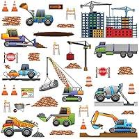 Algopix Similar Product 13 - treepenguin Construction Trucks Wall
