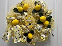 Algopix Similar Product 9 - Lemon and Bumble Bee Welcome to Our