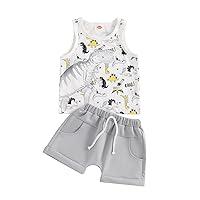 Algopix Similar Product 14 - Toddler Infant Baby Boy Summer Outfits