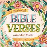 Algopix Similar Product 4 - Illustrated Bible Verses Wall Calendar