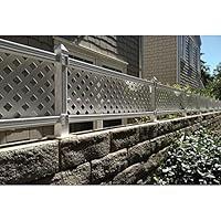 Algopix Similar Product 10 - 1 ft H x 4 ft W White Modular Vinyl
