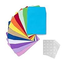 Algopix Similar Product 6 - 120 Pieces Small Envelopes Library Card