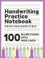 Algopix Similar Product 11 - Handwriting Practice Notebook Printing