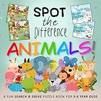 Algopix Similar Product 7 - Spot the Difference  Animals A Fun