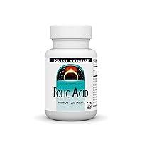 Algopix Similar Product 10 - Source Naturals Folic Acid 800 Mcg