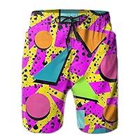 Algopix Similar Product 9 - Vintage 80s Memphis Mens Summer Surf