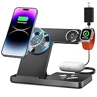 Algopix Similar Product 17 - Magnetic 3 in 1 Charging Station for