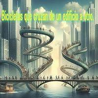 Algopix Similar Product 12 - Bicicletas que cruzan de un edificio a