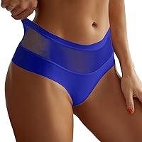 Algopix Similar Product 3 - Womens Solid Panties Mesh Sexy Soft