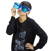 Algopix Similar Product 6 - Pudgy Pedros Blue Jumbo Sun Glasses