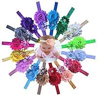 Algopix Similar Product 6 - QandSweet Baby Girl Headbands with