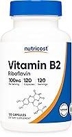 Algopix Similar Product 10 - Nutricost Vitamin B2 Riboflavin