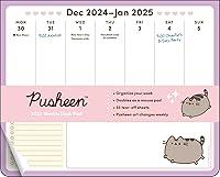 Algopix Similar Product 9 - Pusheen 2025 Weekly Desk Pad Calendar