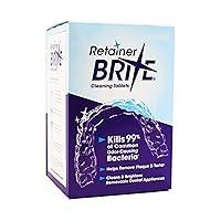 Algopix Similar Product 4 - Retainer Brite Cleaning Tablets