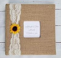 Algopix Similar Product 10 - Custom Rustic Sunflower Photo Album 