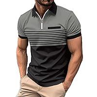 Algopix Similar Product 3 - Shirts for Men Summer Short Sleeve Polo
