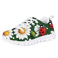 Algopix Similar Product 5 - Forchrinse Red Ladybug Daisy Print Kids