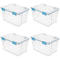 Algopix Similar Product 6 - Sterilite 54 Qt Gasket Box Stackable