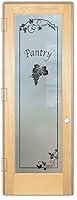 Algopix Similar Product 14 - Frosted Glass Pantry Door  Grape