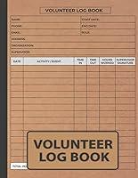 Algopix Similar Product 10 - Volunteer Log Book Community Service