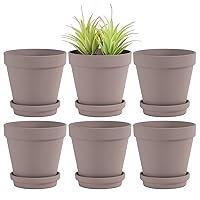 Algopix Similar Product 19 - Yishang Large Terra Cotta Pots with