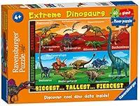 Algopix Similar Product 4 - Ravensburger Extreme Dinosaurs 60pc