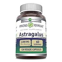 Algopix Similar Product 3 - Amazing Formulas Astragalus 2000 mg Per