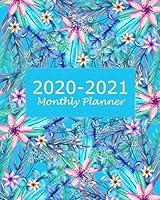 Algopix Similar Product 17 - 20202021 Monthly Planner Blue Floral