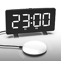 Algopix Similar Product 18 - VAUNO Super Loud Alarm Clock for Heavy