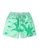 Algopix Similar Product 4 - SHENHE Mens Graphic Shorts Drawstring