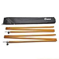 Algopix Similar Product 1 - Odoland Adjustable Tarp Poles