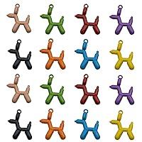 Algopix Similar Product 4 - Balloon Dog Charms  16 Pcs DIY