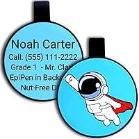 Algopix Similar Product 16 - Custom Silicone Name Tags for Kids 