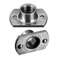 Algopix Similar Product 9 - uxcell Weld Nuts M8 Tab Base UNC