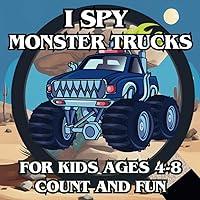 Algopix Similar Product 7 - I Spy Monster Trucks for Kids Ages 48