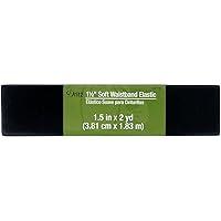 Algopix Similar Product 1 - Dritz Notions 1 12 Black Elastic Soft