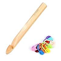 Algopix Similar Product 3 - Wooden Crochet Hooks 20mm Wooden