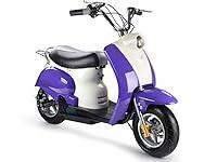 Algopix Similar Product 11 - MotoTec 24v Electric Moped Purple